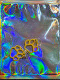 3D Printed Paw Print Earings
