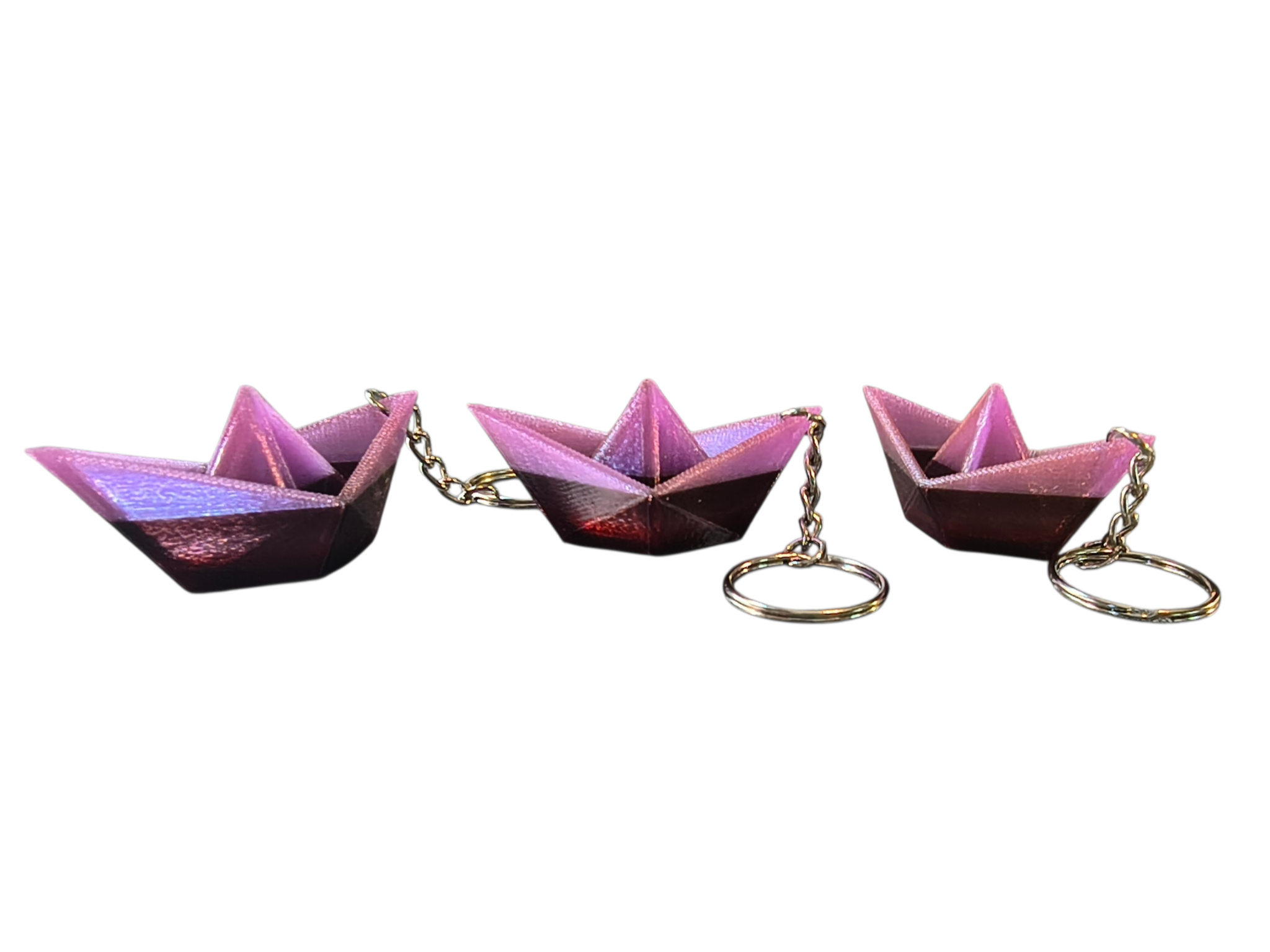 3D Printed Origami Keychains