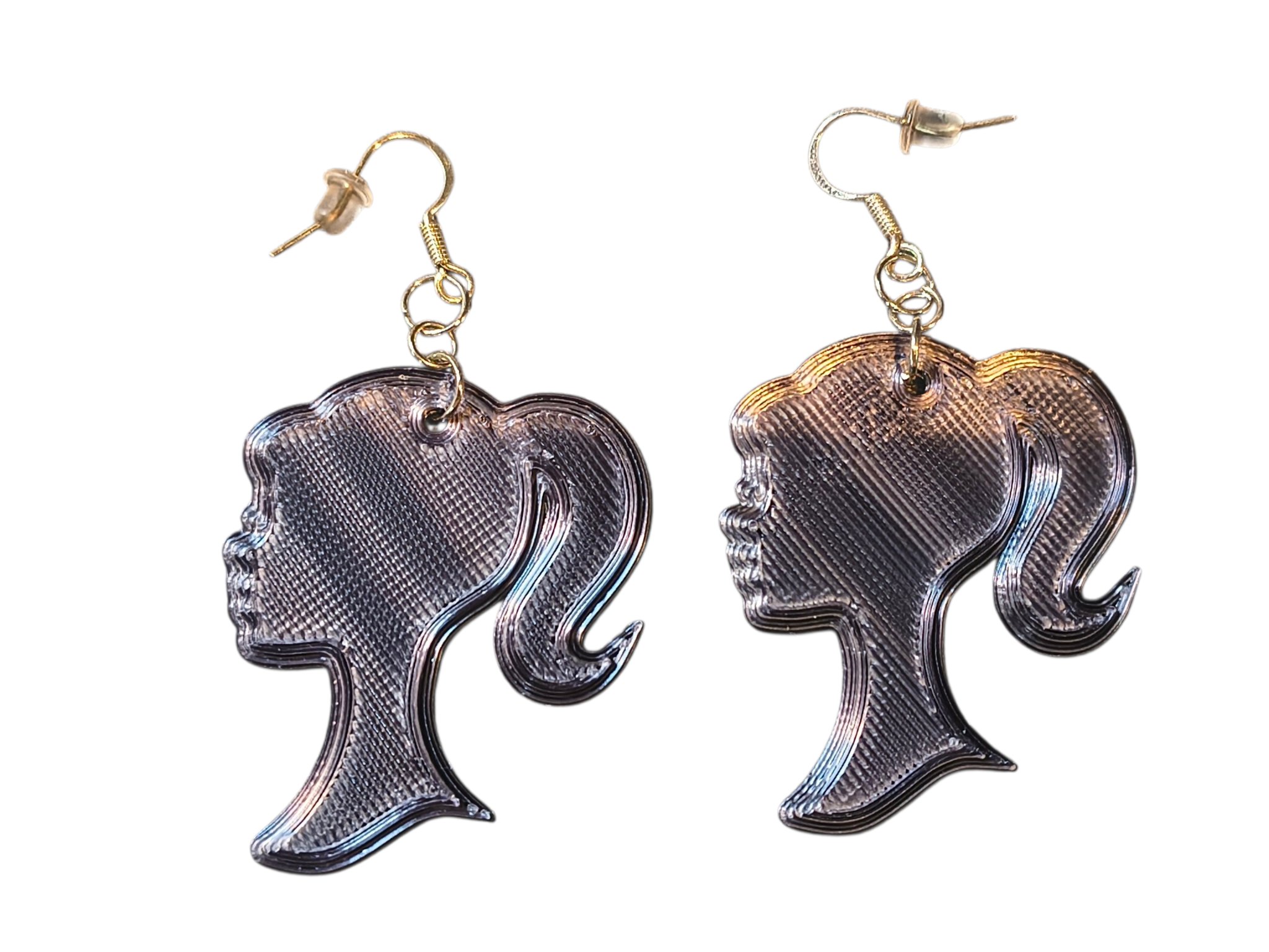 3D Printed Barbie Earrings