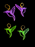 3D Printed Hummingbird Earrings