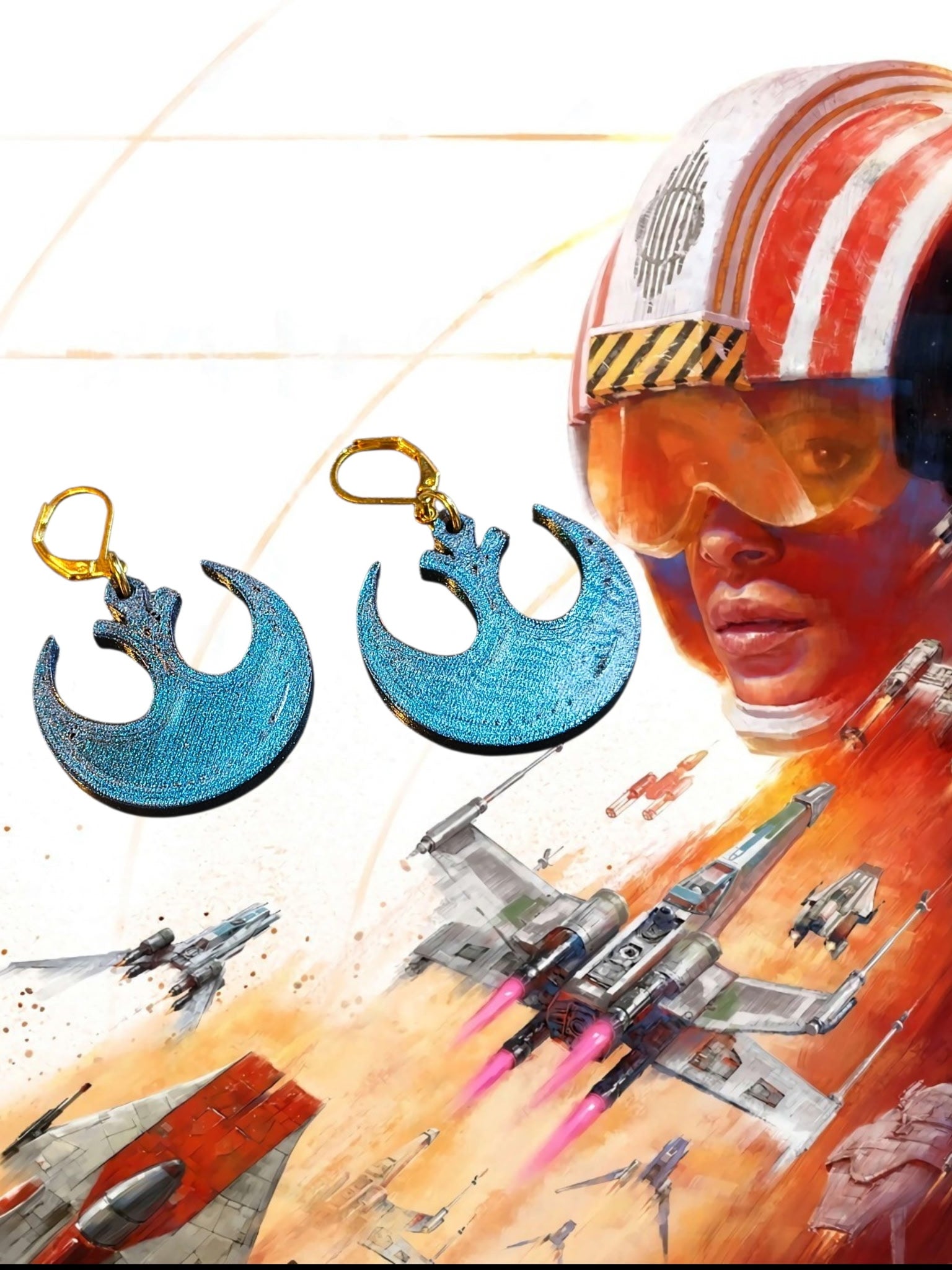 3D Printed School Bus Earrings