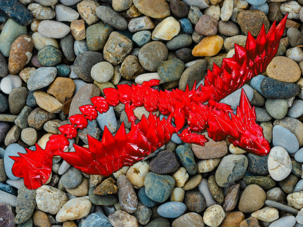 3D Printed Crystal Dragon