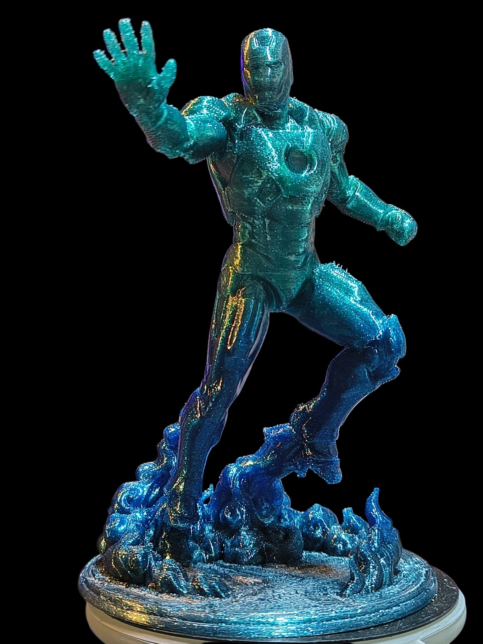 3D Printed Iron Man Multicolor