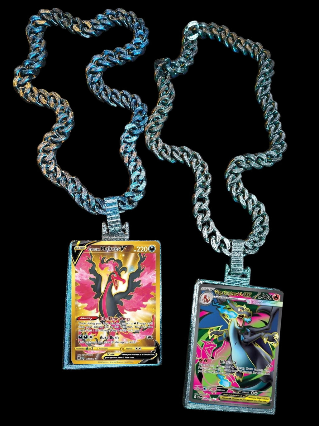 3D Printed Pokemon Card Holder Necklace