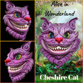 3D Printed Cheshire Cat Wall Hang