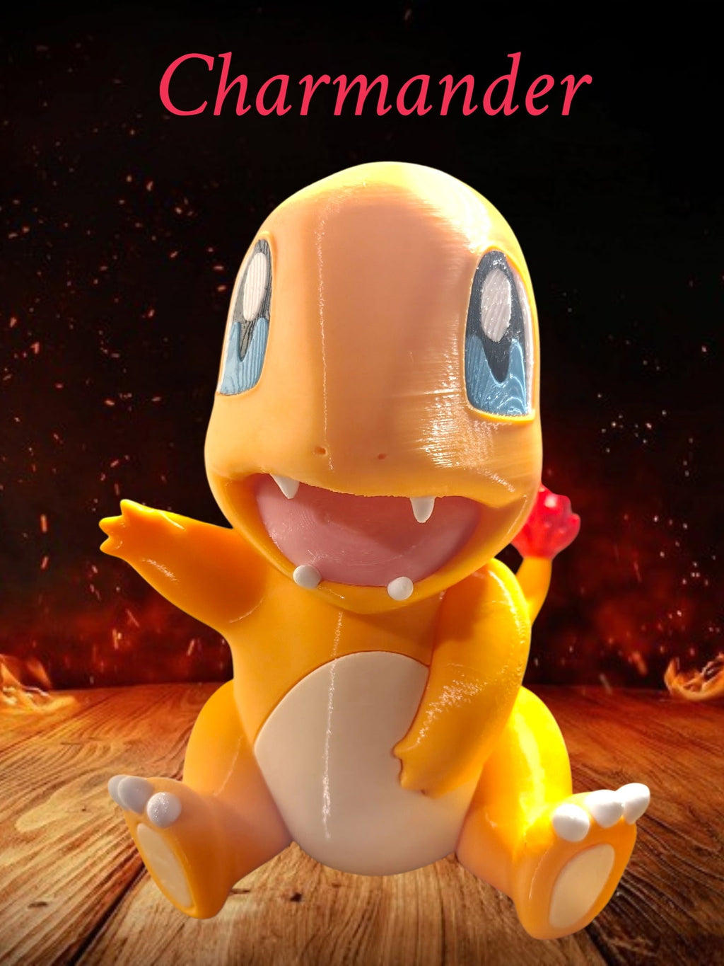 3D Printed Charmander Pokemon