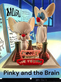 3D Printed Pinky & The Brain