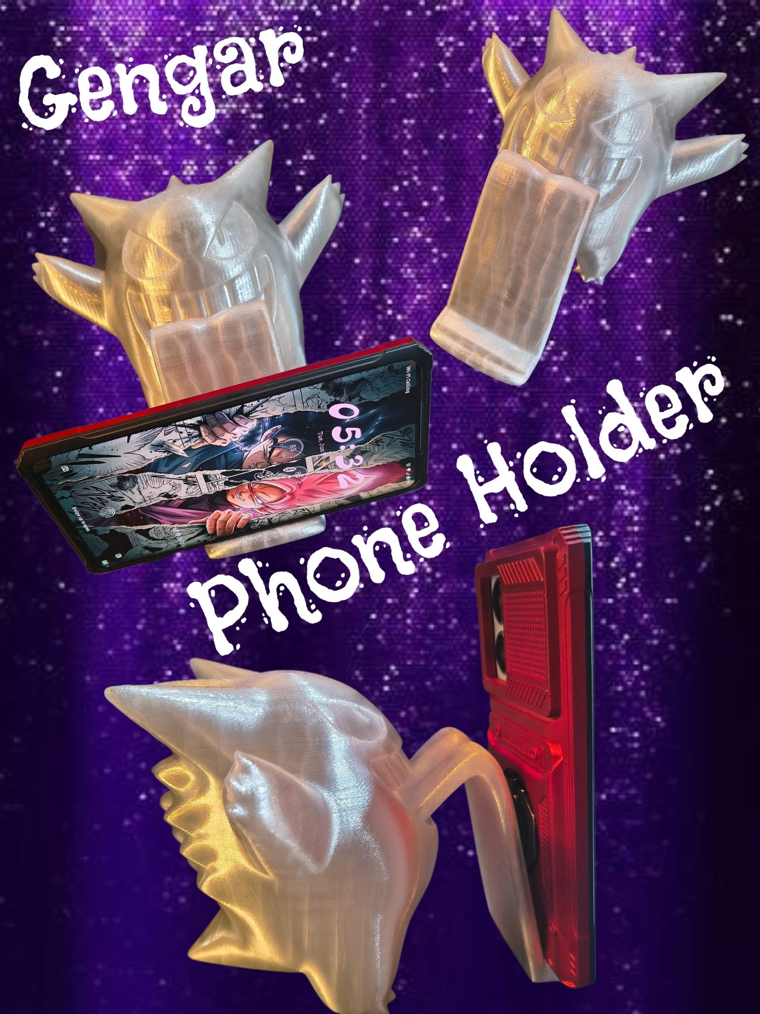 3D Printed Gengar Phone Holder