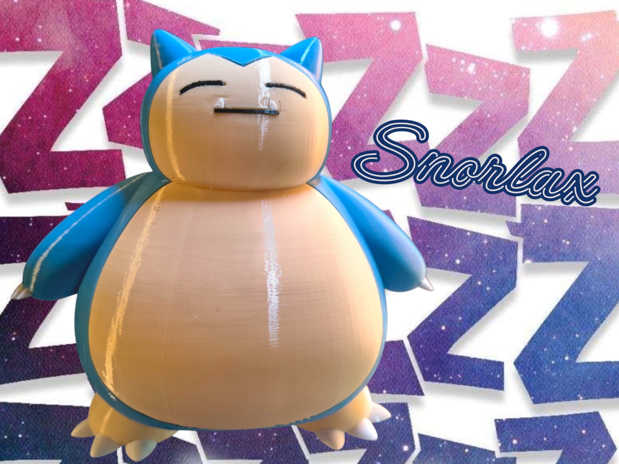 3D Printed Snorlax Pokemon