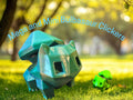 3D Printed Giant Bulbasaur Clicker