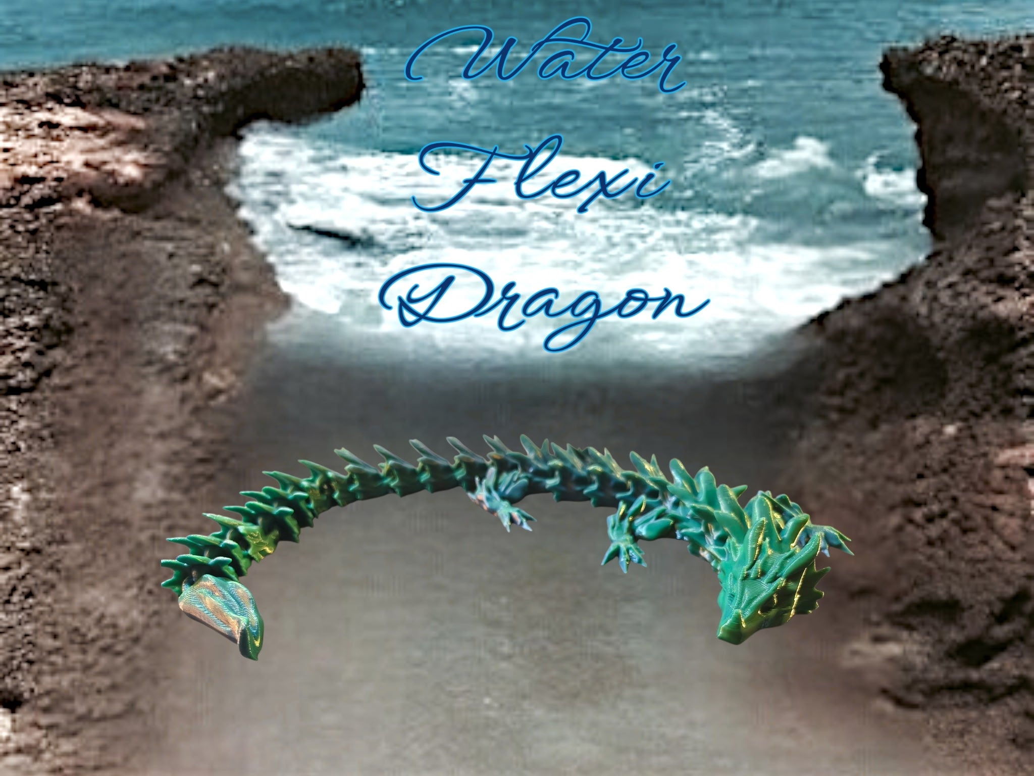 3D Water Flexi Dragon
