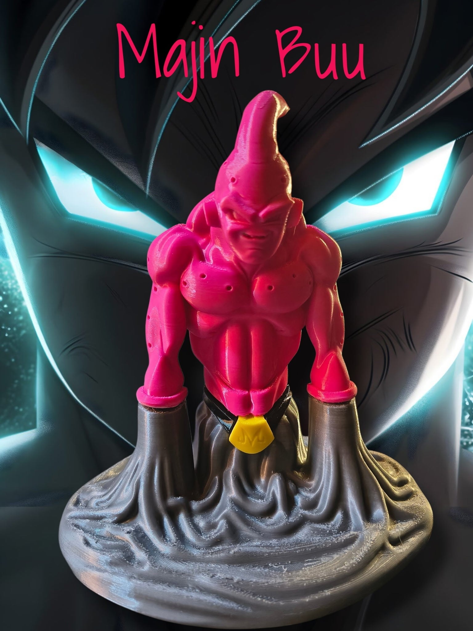 3D Printed Melting Majin Buu