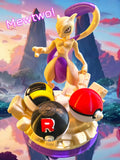 3D Printed Mewtwo With Pokeball's