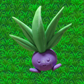 3D Printed Oddish Pokemon Figure